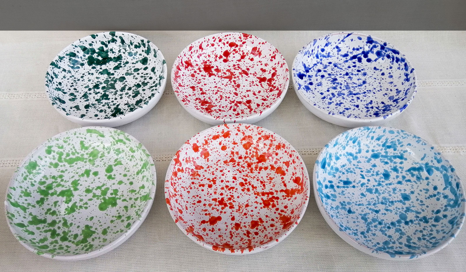 ceramica da tavola per uso alimentare fatti a mano